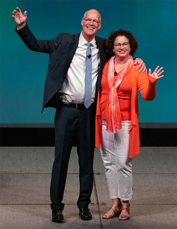 Bob and Susan Negen at the Retail Success Summit